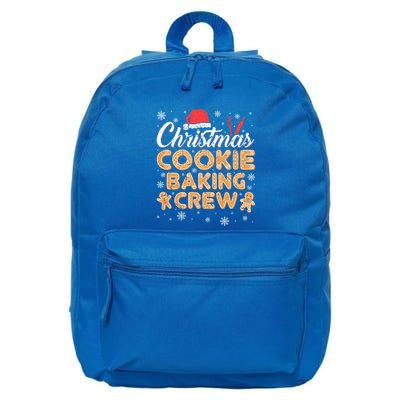 Gingerbread Christmas Cookie Baking Crew Gift 16 in Basic Backpack