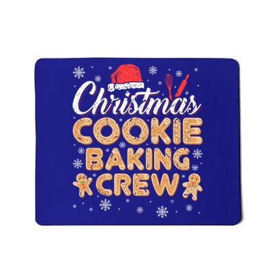 Gingerbread Christmas Cookie Baking Crew Gift Mousepad