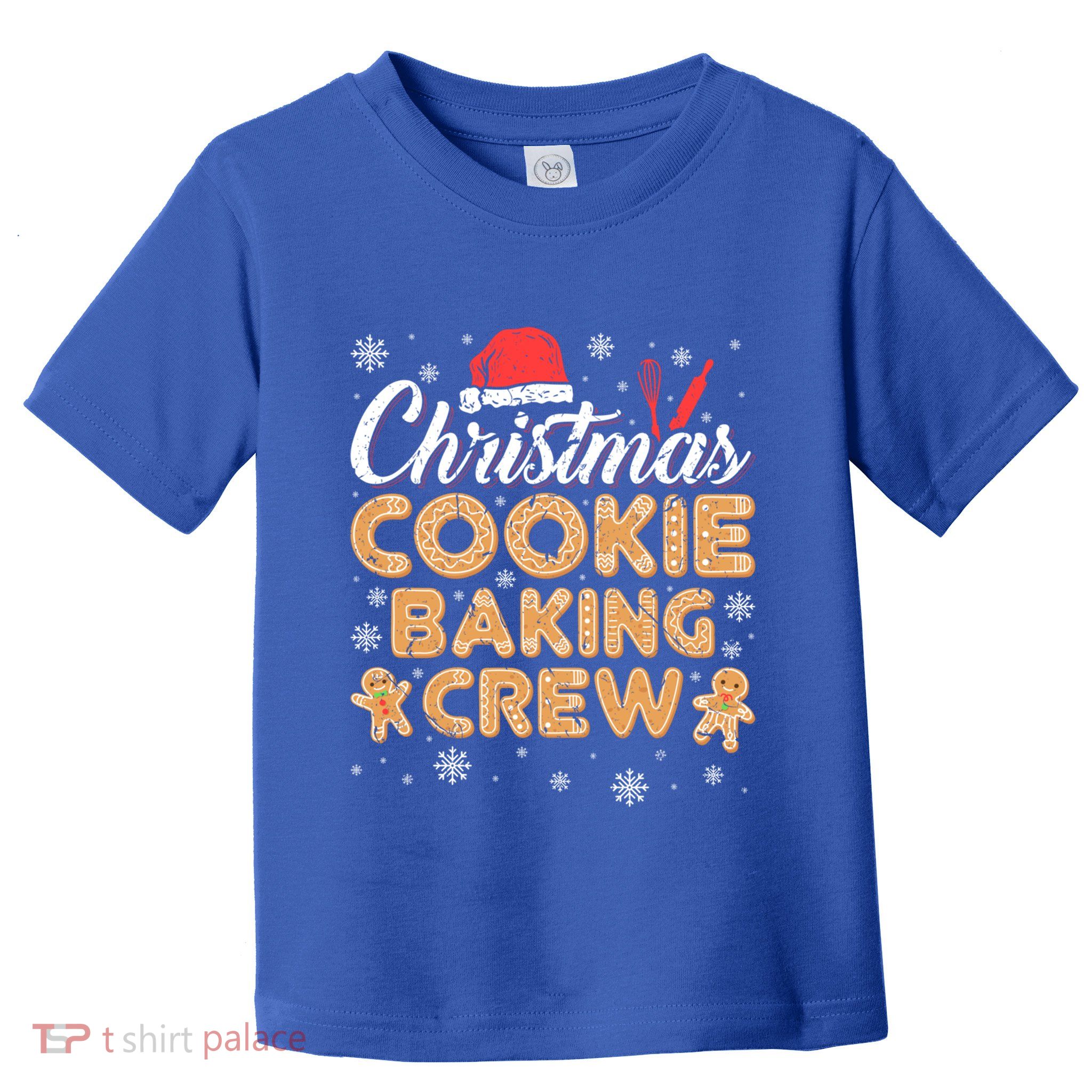 Gingerbread Christmas Cookie Baking Crew Gift Toddler T-Shirt