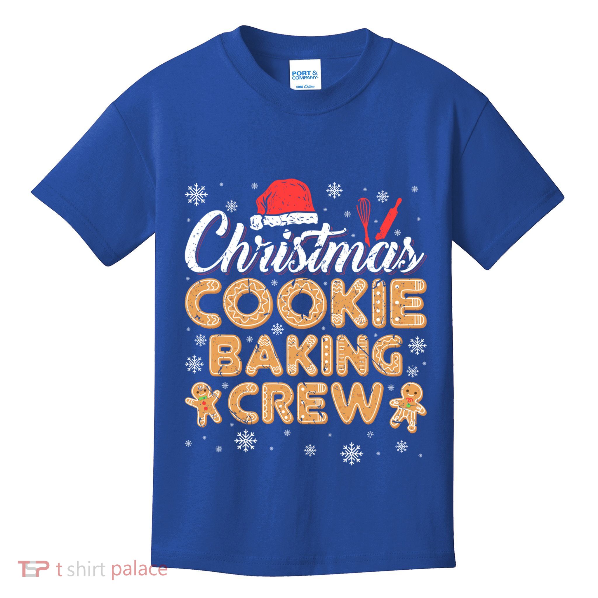 Gingerbread Christmas Cookie Baking Crew Gift Kids T-Shirt
