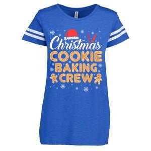 Gingerbread Christmas Cookie Baking Crew Gift Enza Ladies Jersey Football T-Shirt