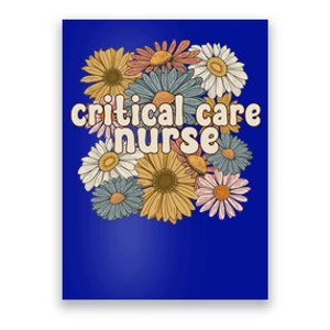 Groovy Critical Care Nurse Critical Care Nursing Gift Poster