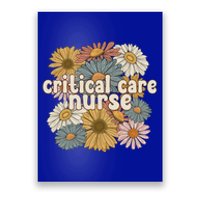 Groovy Critical Care Nurse Critical Care Nursing Gift Poster