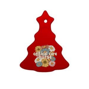 Groovy Critical Care Nurse Critical Care Nursing Gift Ceramic Tree Ornament