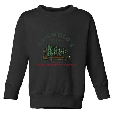Griswold Co Christmas Tree Farm Toddler Sweatshirt