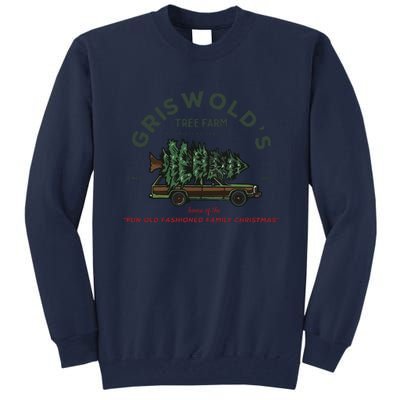 Griswold Co Christmas Tree Farm Tall Sweatshirt