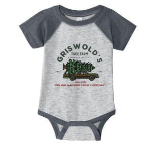 Griswold Co Christmas Tree Farm Infant Baby Jersey Bodysuit