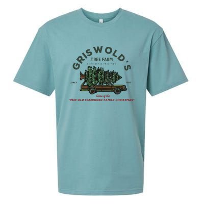 Griswold Co Christmas Tree Farm Sueded Cloud Jersey T-Shirt