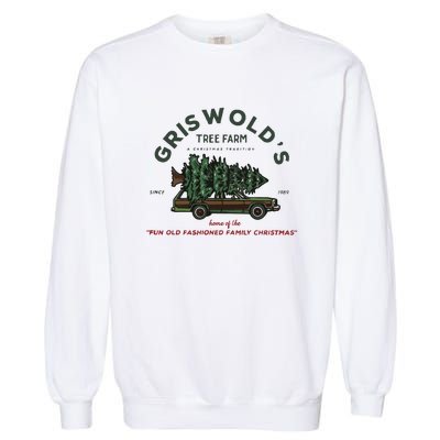 Griswold Co Christmas Tree Farm Garment-Dyed Sweatshirt