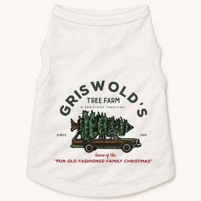 Griswold Co Christmas Tree Farm Doggie Tank