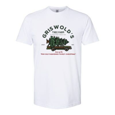 Griswold Co Christmas Tree Farm Softstyle CVC T-Shirt