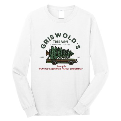 Griswold Co Christmas Tree Farm Long Sleeve Shirt