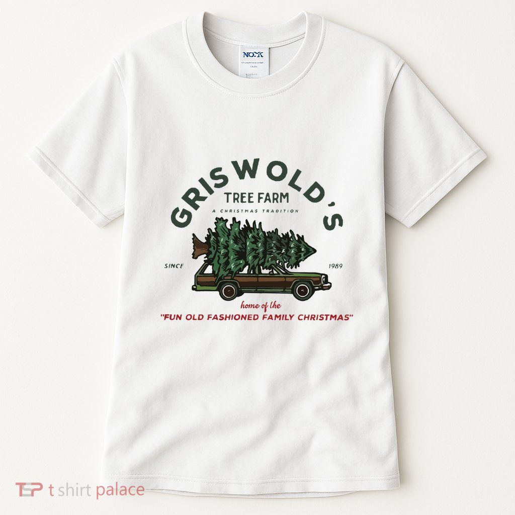Griswold Co Christmas Tree Farm Tall T-Shirt