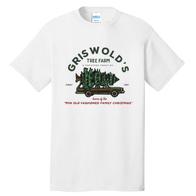 Griswold Co Christmas Tree Farm Tall T-Shirt