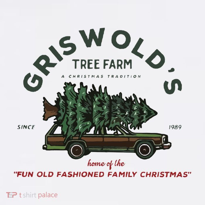 Griswold Co Christmas Tree Farm Tall T-Shirt