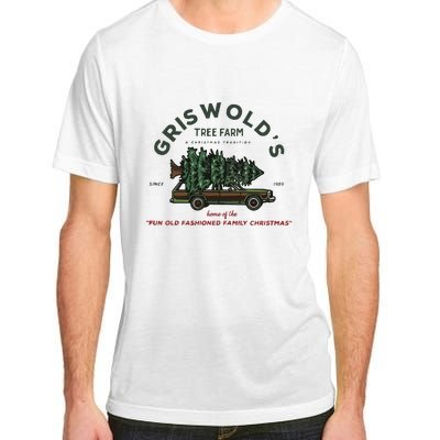 Griswold Co Christmas Tree Farm Adult ChromaSoft Performance T-Shirt