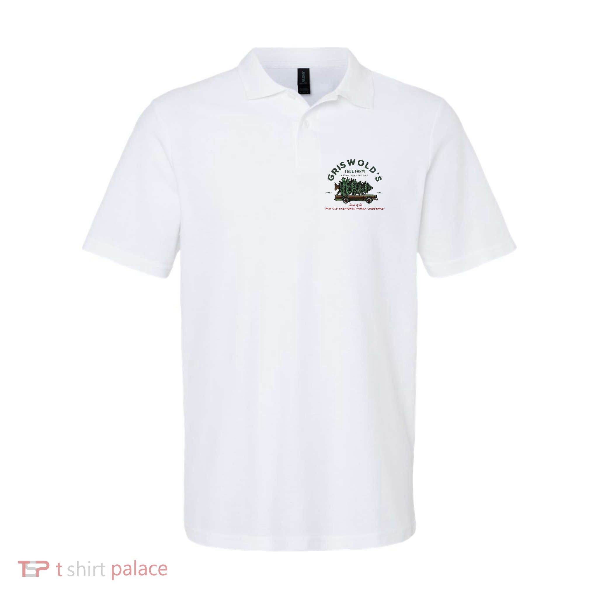 Griswold Co Christmas Tree Farm Polo
