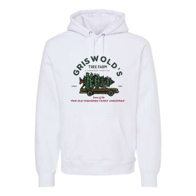 Griswold Co Christmas Tree Farm Premium Hoodie