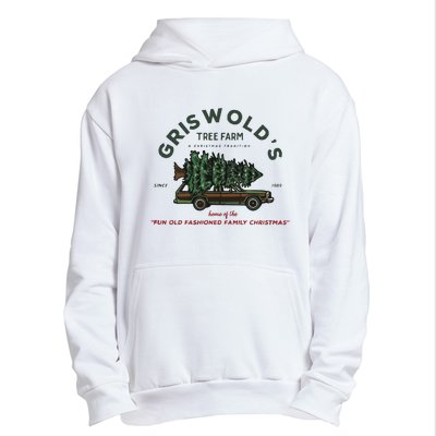 Griswold Co Christmas Tree Farm Urban Pullover Hoodie