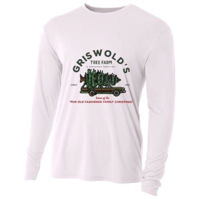 Griswold Co Christmas Tree Farm Cooling Performance Long Sleeve Crew