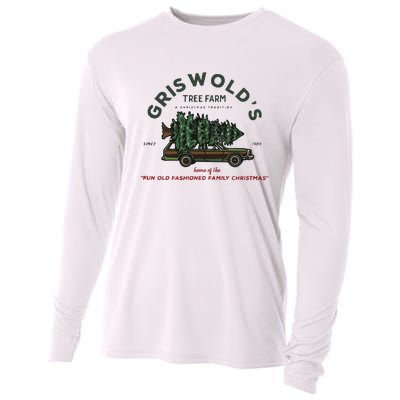 Griswold Co Christmas Tree Farm Cooling Performance Long Sleeve Crew