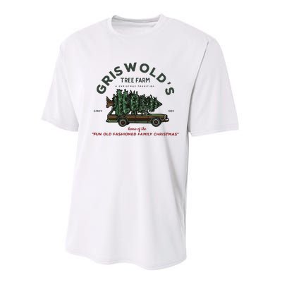 Griswold Co Christmas Tree Farm Performance Sprint T-Shirt