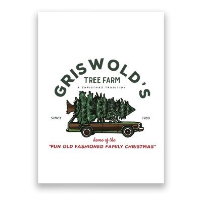 Griswold Co Christmas Tree Farm Poster