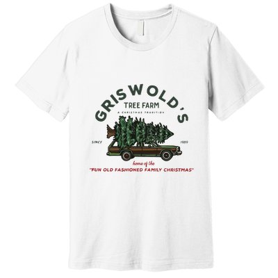 Griswold Co Christmas Tree Farm Premium T-Shirt