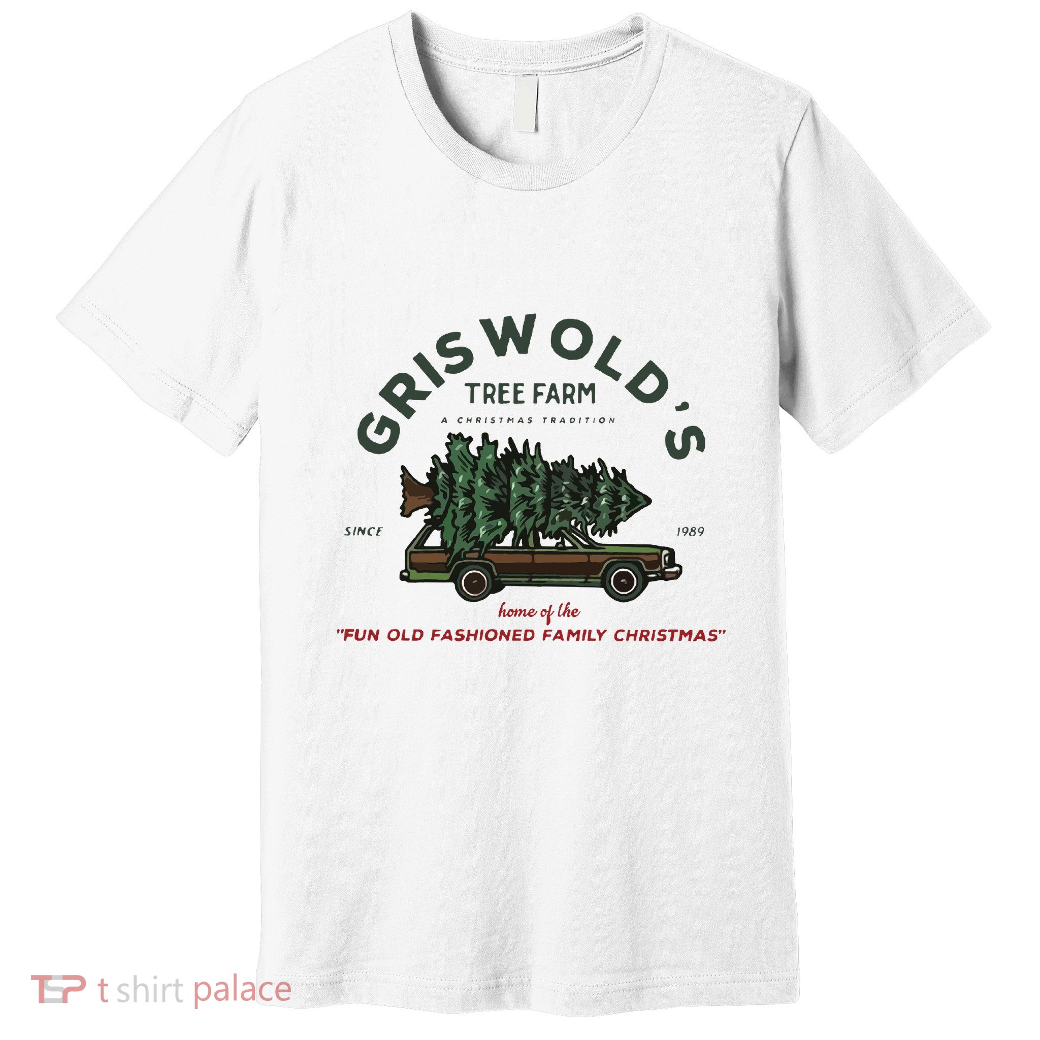 Griswold Co Christmas Tree Farm Premium T-Shirt