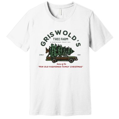 Griswold Co Christmas Tree Farm Premium T-Shirt