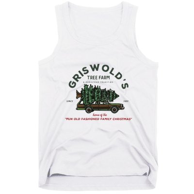 Griswold Co Christmas Tree Farm Tank Top