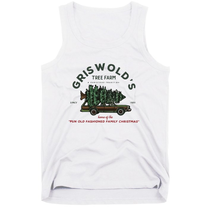 Griswold Co Christmas Tree Farm Tank Top