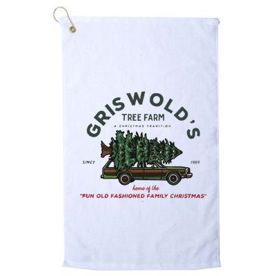Griswold Co Christmas Tree Farm Golf Towel