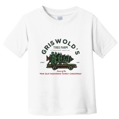 Griswold Co Christmas Tree Farm Toddler T-Shirt