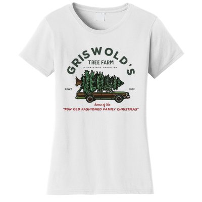 Griswold Co Christmas Tree Farm Women's T-Shirt