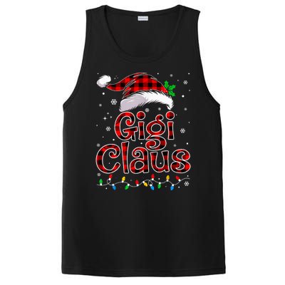 Gigi Claus Christmas Lights Pajama Family Matching PosiCharge Competitor Tank