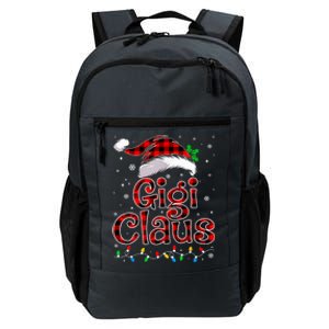 Gigi Claus Christmas Lights Pajama Family Matching Daily Commute Backpack