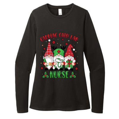 Gnome Cardiac Cath Lab Xmas Holiday Cardiac Nurse Christmas Funny Gift Womens CVC Long Sleeve Shirt