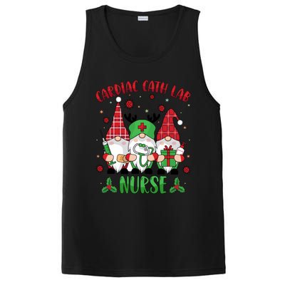 Gnome Cardiac Cath Lab Xmas Holiday Cardiac Nurse Christmas Funny Gift PosiCharge Competitor Tank