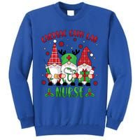 Gnome Cardiac Cath Lab Xmas Holiday Cardiac Nurse Christmas Funny Gift Tall Sweatshirt