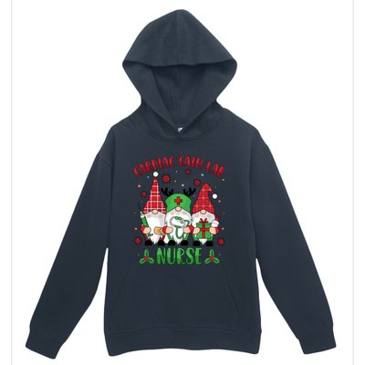 Gnome Cardiac Cath Lab Xmas Holiday Cardiac Nurse Christmas Funny Gift Urban Pullover Hoodie