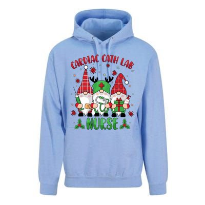 Gnome Cardiac Cath Lab Xmas Holiday Cardiac Nurse Christmas Funny Gift Unisex Surf Hoodie