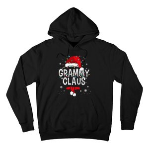 Grammy Claus Christmas Family Matching Pajama Santa Gift Hoodie