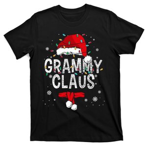 Grammy Claus Christmas Family Matching Pajama Santa Gift T-Shirt