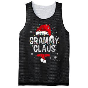 Grammy Claus Christmas Family Matching Pajama Santa Gift Mesh Reversible Basketball Jersey Tank