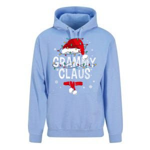 Grammy Claus Christmas Family Matching Pajama Santa Gift Unisex Surf Hoodie