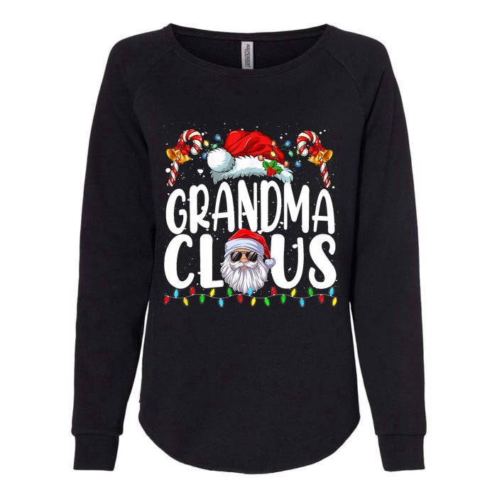 Grandma Claus Christmas Santa Matching Family Xmas Pajamas Womens California Wash Sweatshirt