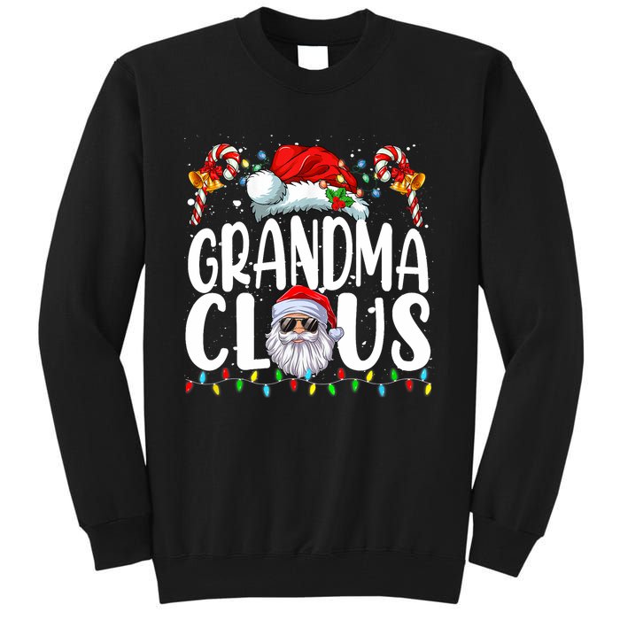 Grandma Claus Christmas Santa Matching Family Xmas Pajamas Tall Sweatshirt