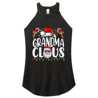 Grandma Claus Christmas Santa Matching Family Xmas Pajamas Women's Perfect Tri Rocker Tank