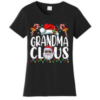 Grandma Claus Christmas Santa Matching Family Xmas Pajamas Women's T-Shirt